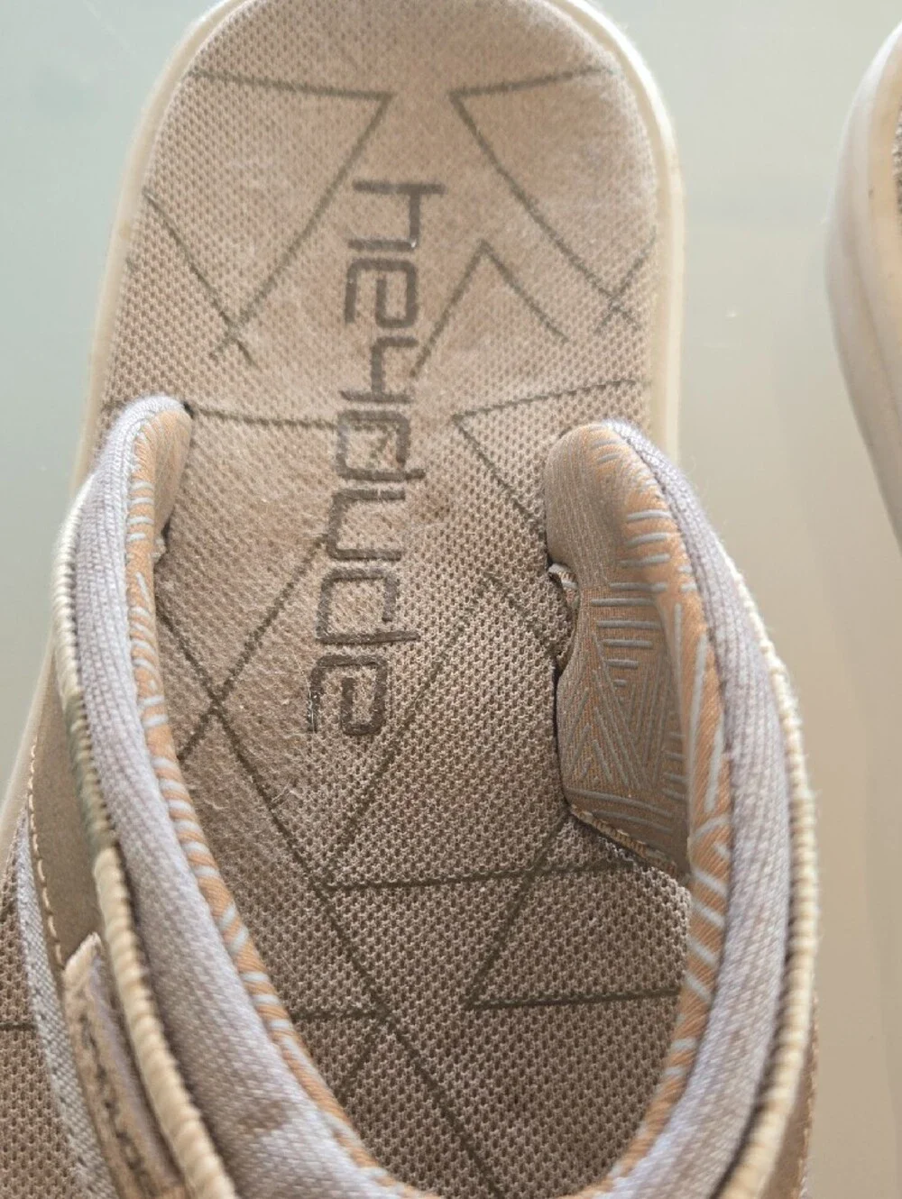 Hey Dude Light Taupe Casual Slip-On Shoe